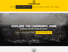 Tablet Screenshot of chernobylstore.com